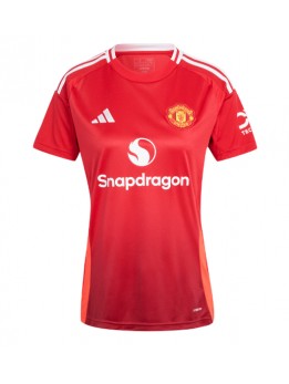 Manchester United Heimtrikot für Frauen 2024-25 Kurzarm